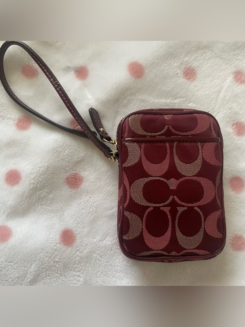 coach digital camera wristlet pouch holder bag💝 - Picture 3 of 8